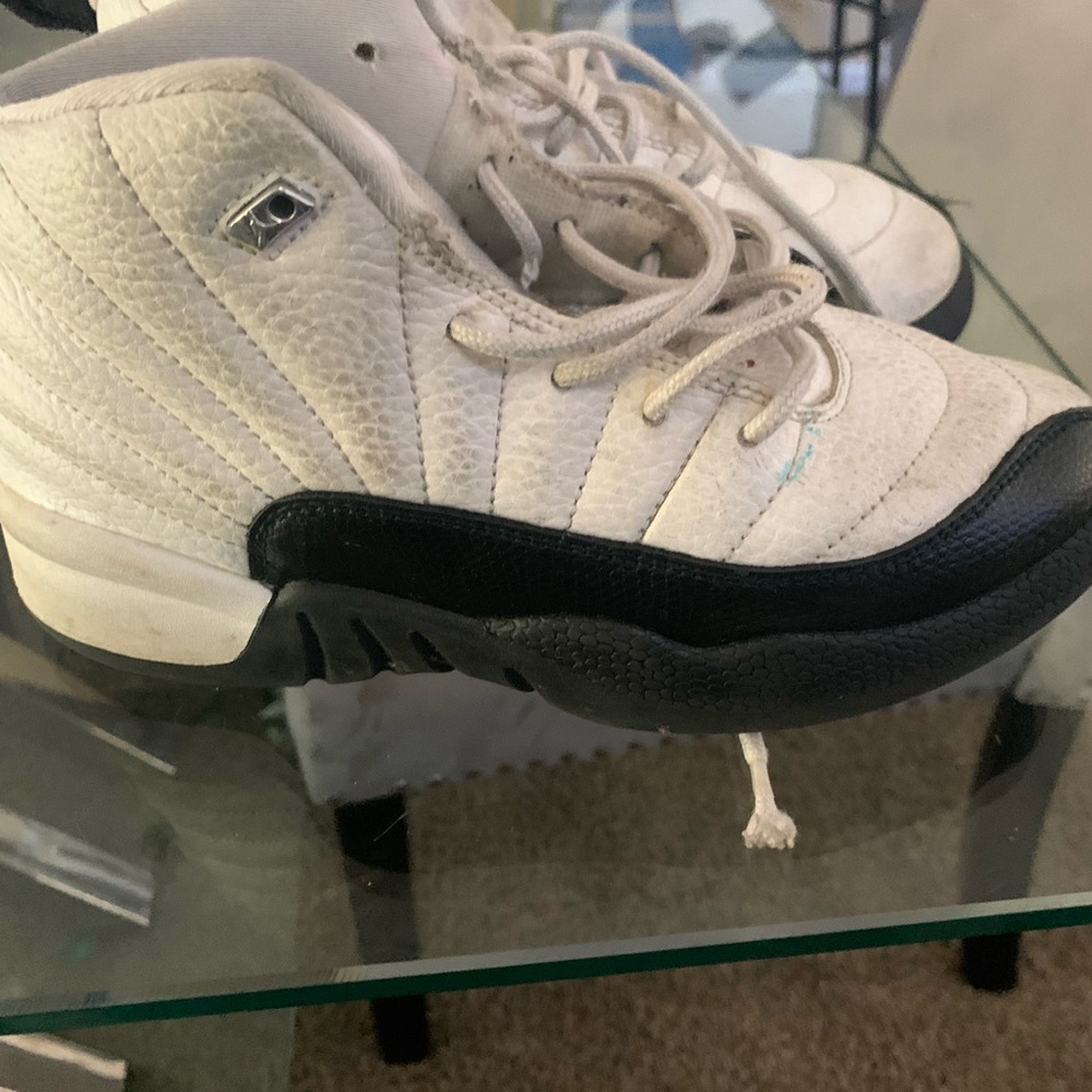 Nike Gray and White Sneakers